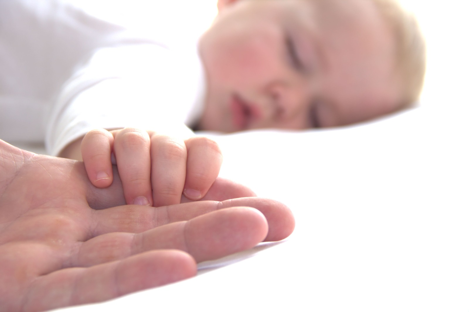 Pies de bebé recién nacido — prueba de paternidad Biolinks